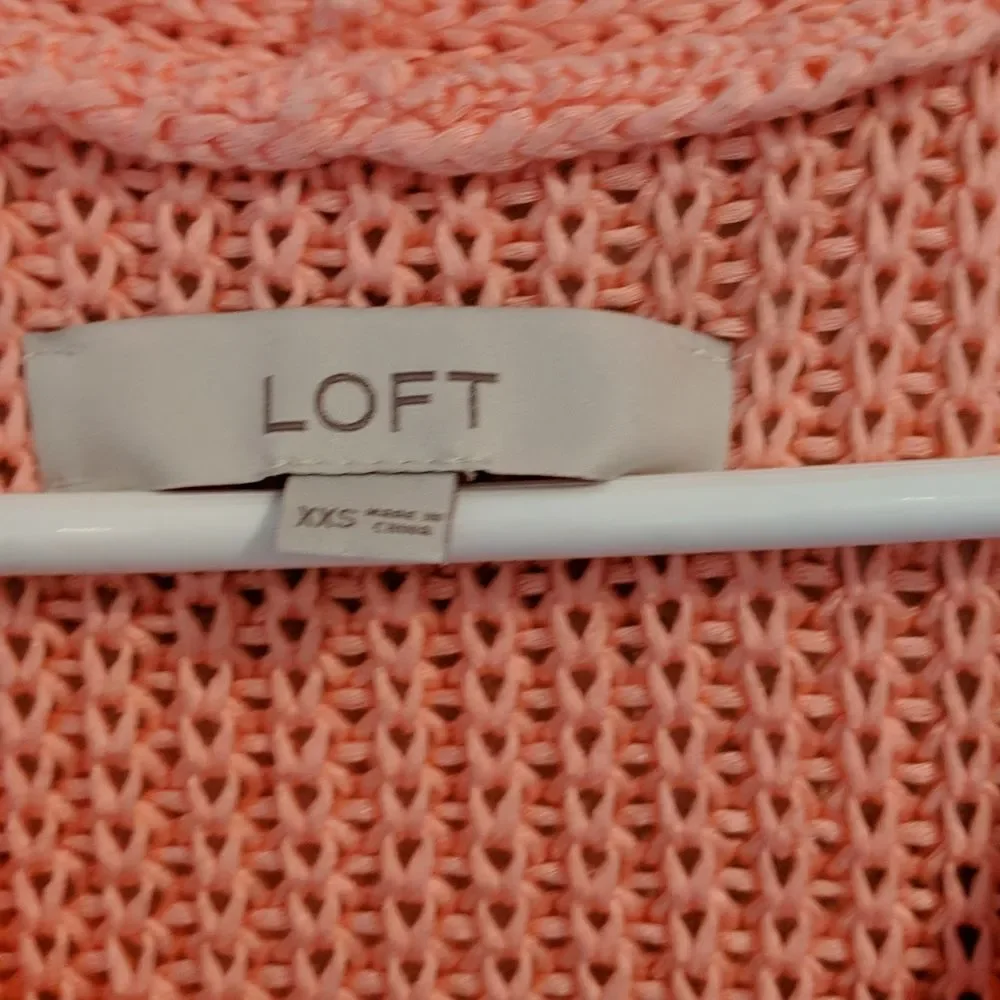 Pink Knit Tank Top XS by Loft - Picture 3 of 6